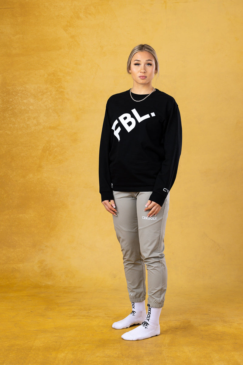 FBL. Women Black Long Sleeve Shirt