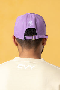 FBL. Gorra de papá morada de Los Ángeles