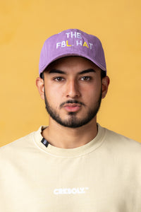 FBL. Gorra de papá morada de Los Ángeles