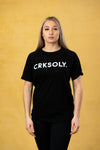 CRKSOLY. Camiseta de algodón elástico para mujer