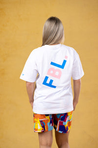 FBL. Women Sky White Tee