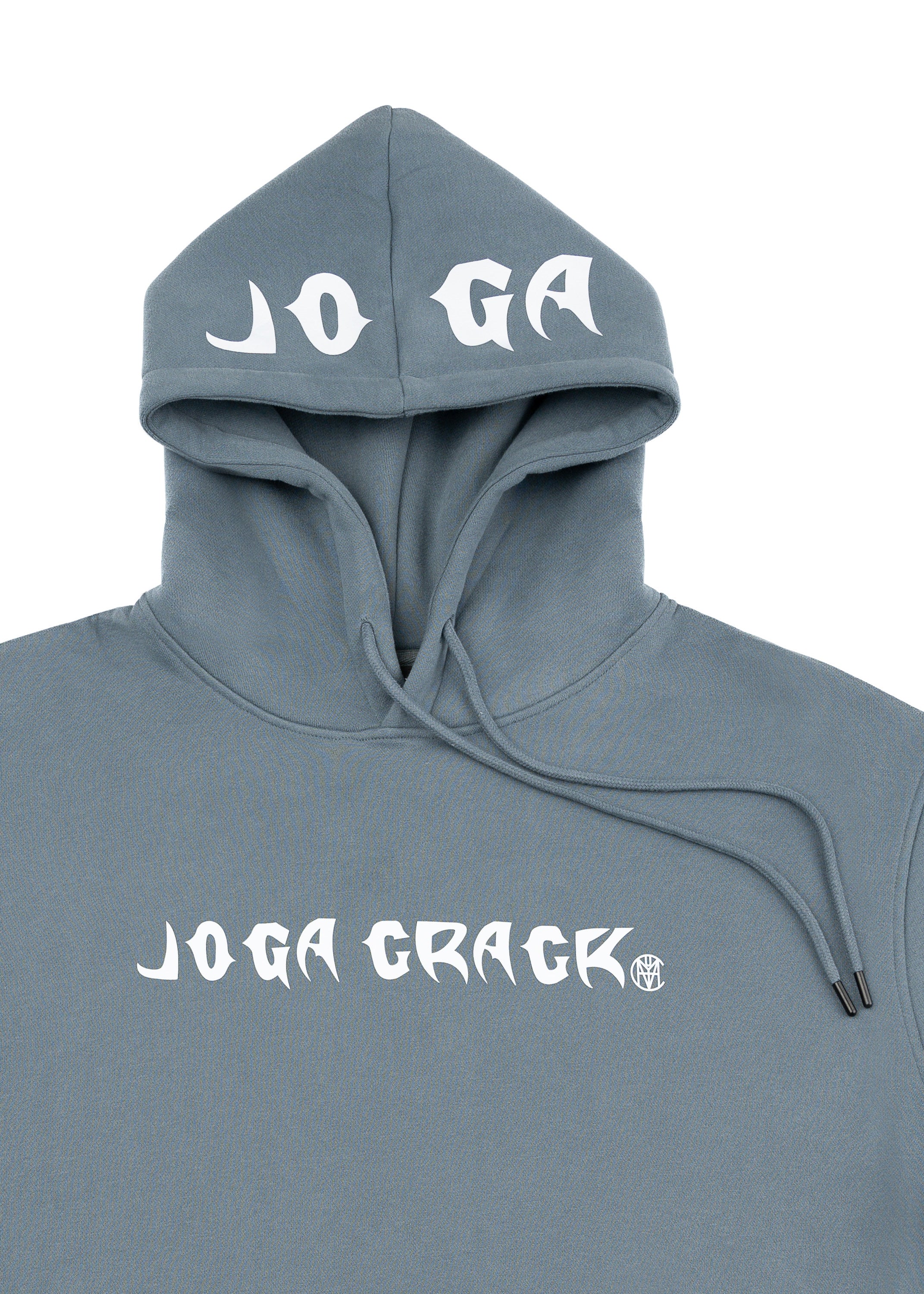 Sudadera con capucha azul para hombre Joga Crack