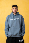 Sudadera con capucha azul para hombre Joga Crack