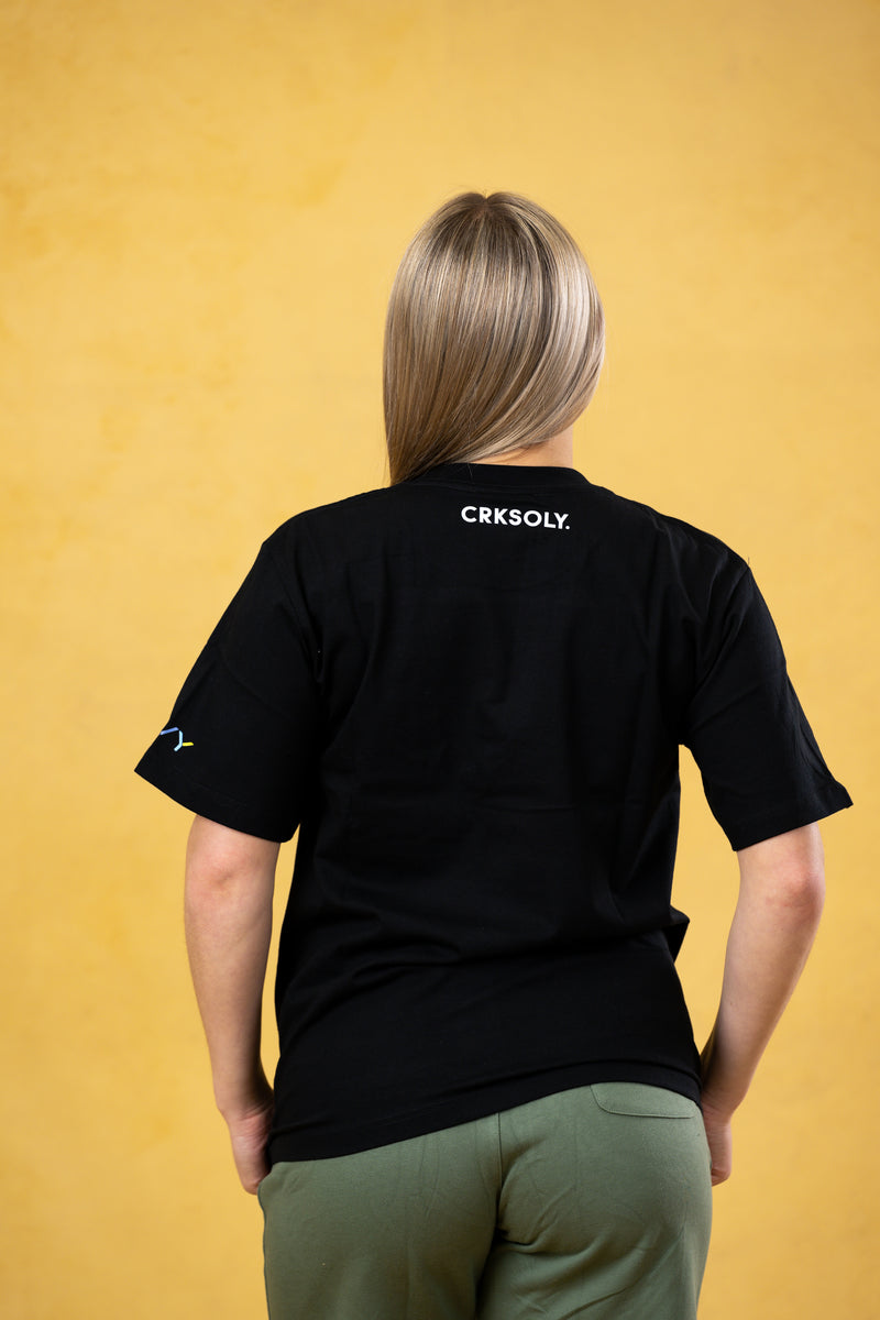 CRKSOLY. CHARACTER Camiseta estilo streetwear para mujer