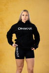 CRKSOLY. Sudadera unisex con capucha BLK