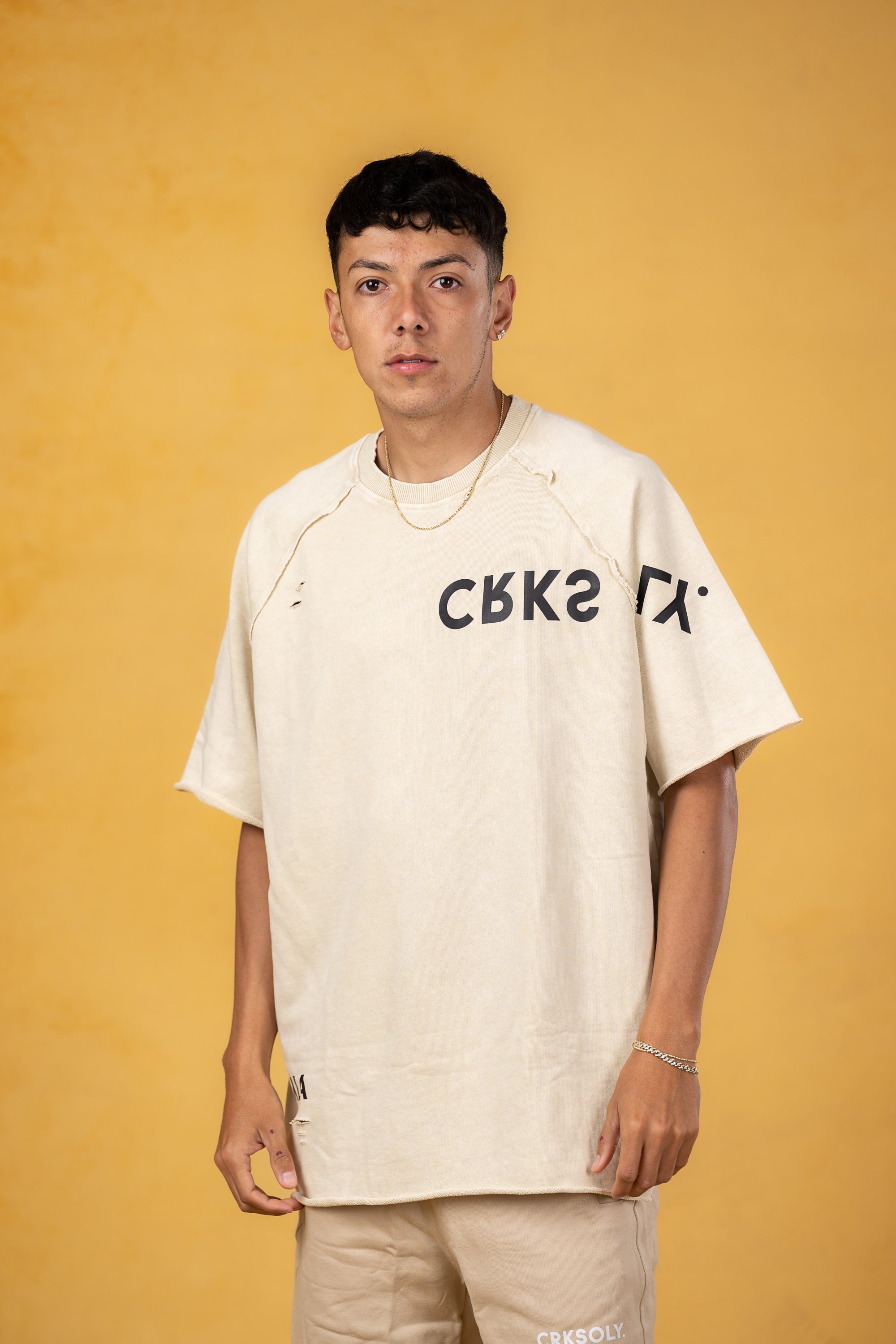 CVYLA x CRKSOLY. Oversize Tee