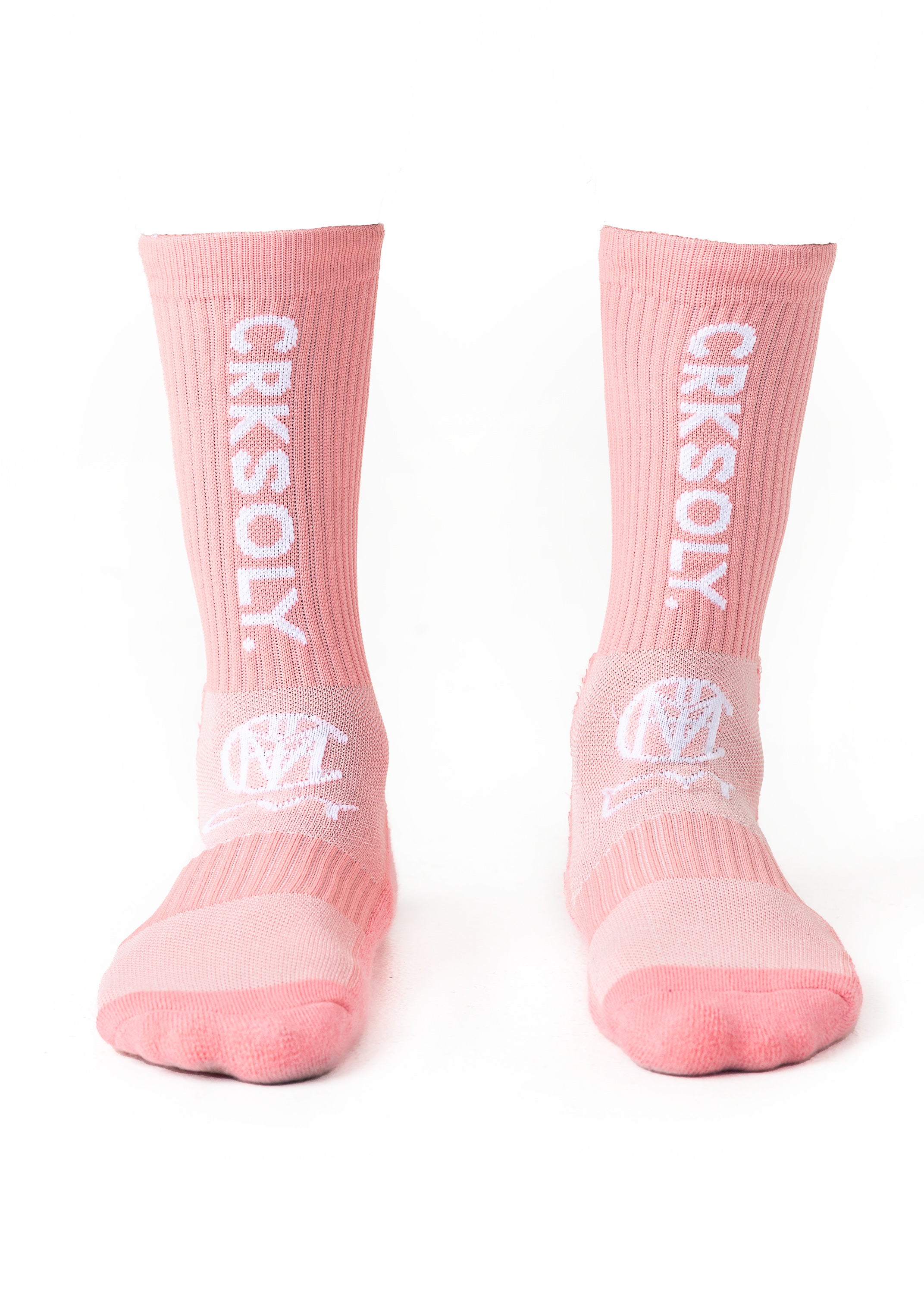 CRKSOLY. PNK BCA Grip Socks