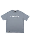 CRKSOLY. Blue Cotton Tee