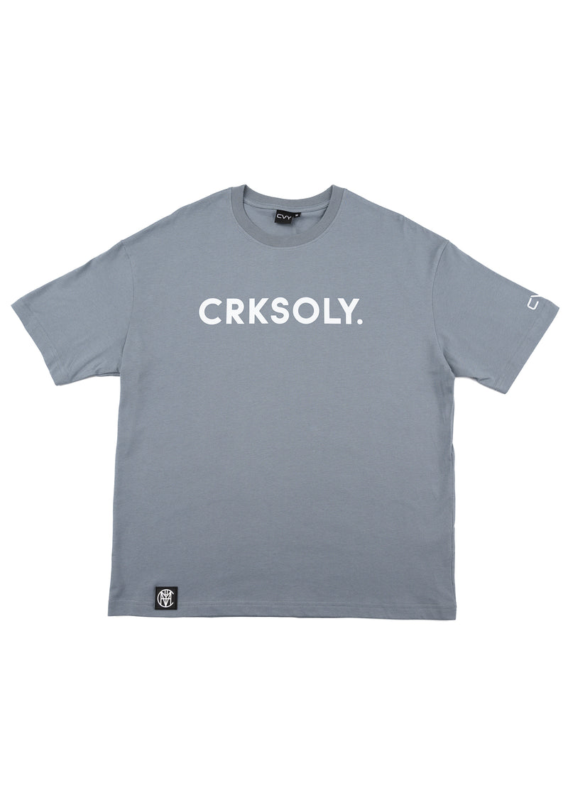 CRKSOLY. Camiseta de algodón azul