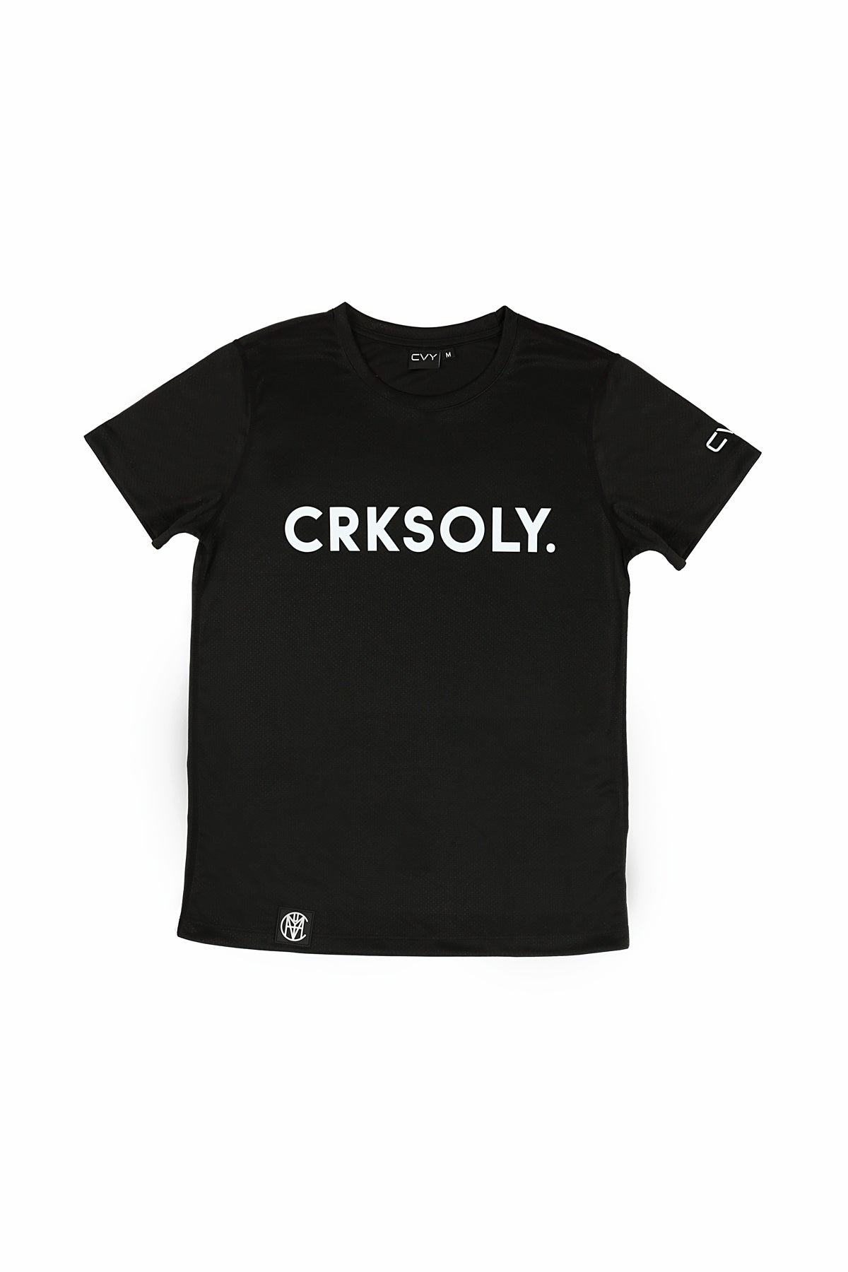 CRKSOLY. Camiseta de entrenamiento negra para jóvenes