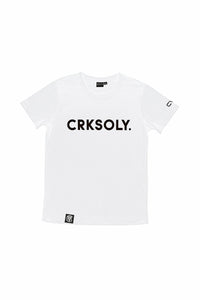 CRKSOLY. White Training Top Youth