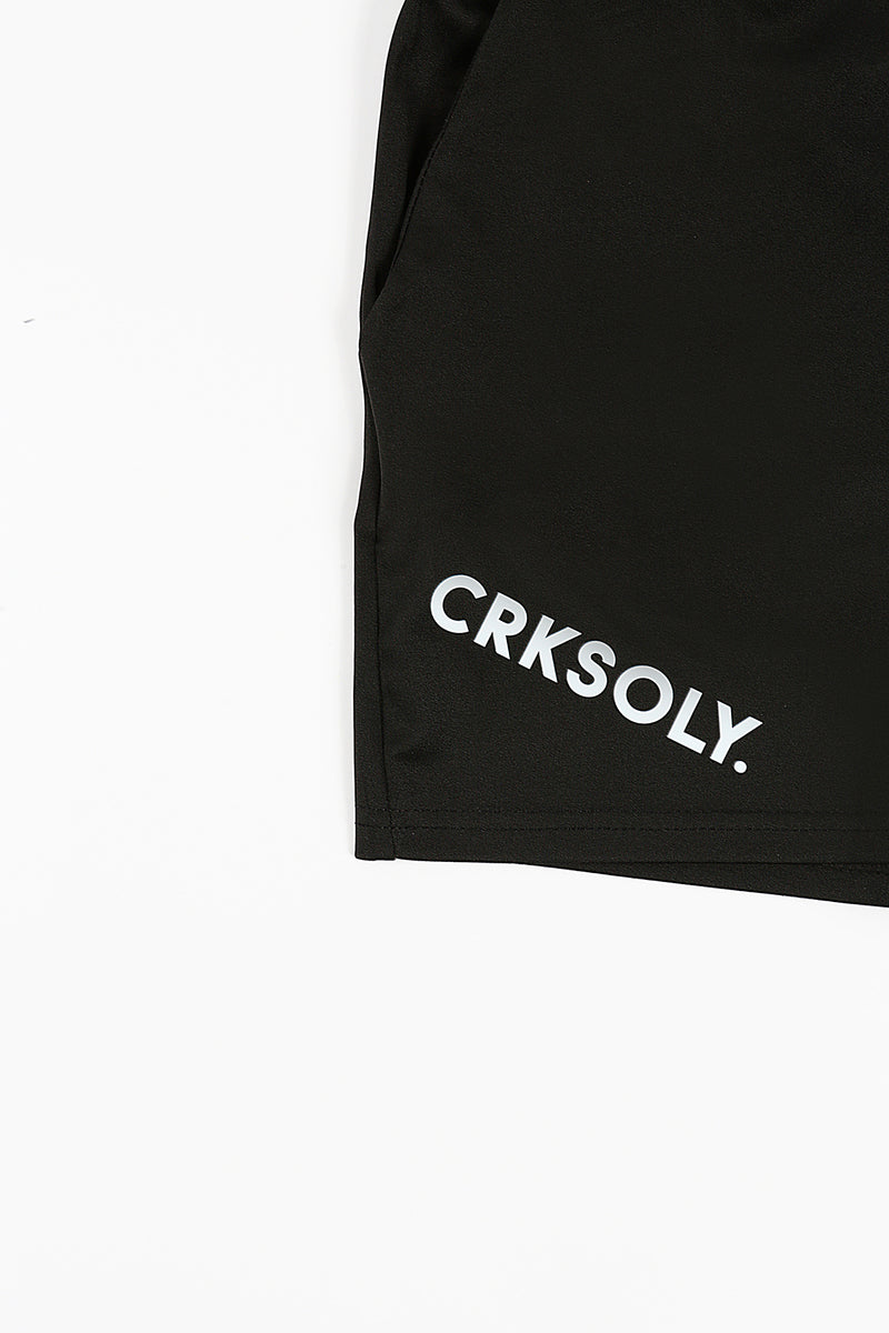 CRKSOLY. Pantalones cortos negros para mujer II