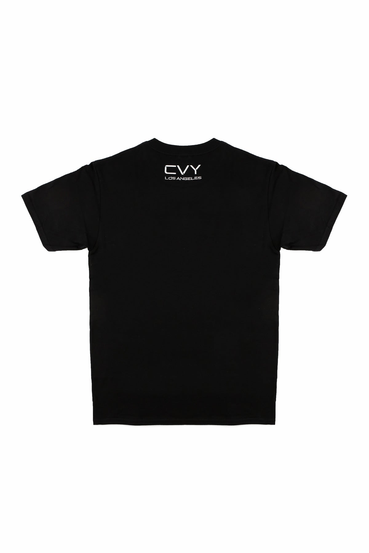 CVYLA Black Embroidered Tee