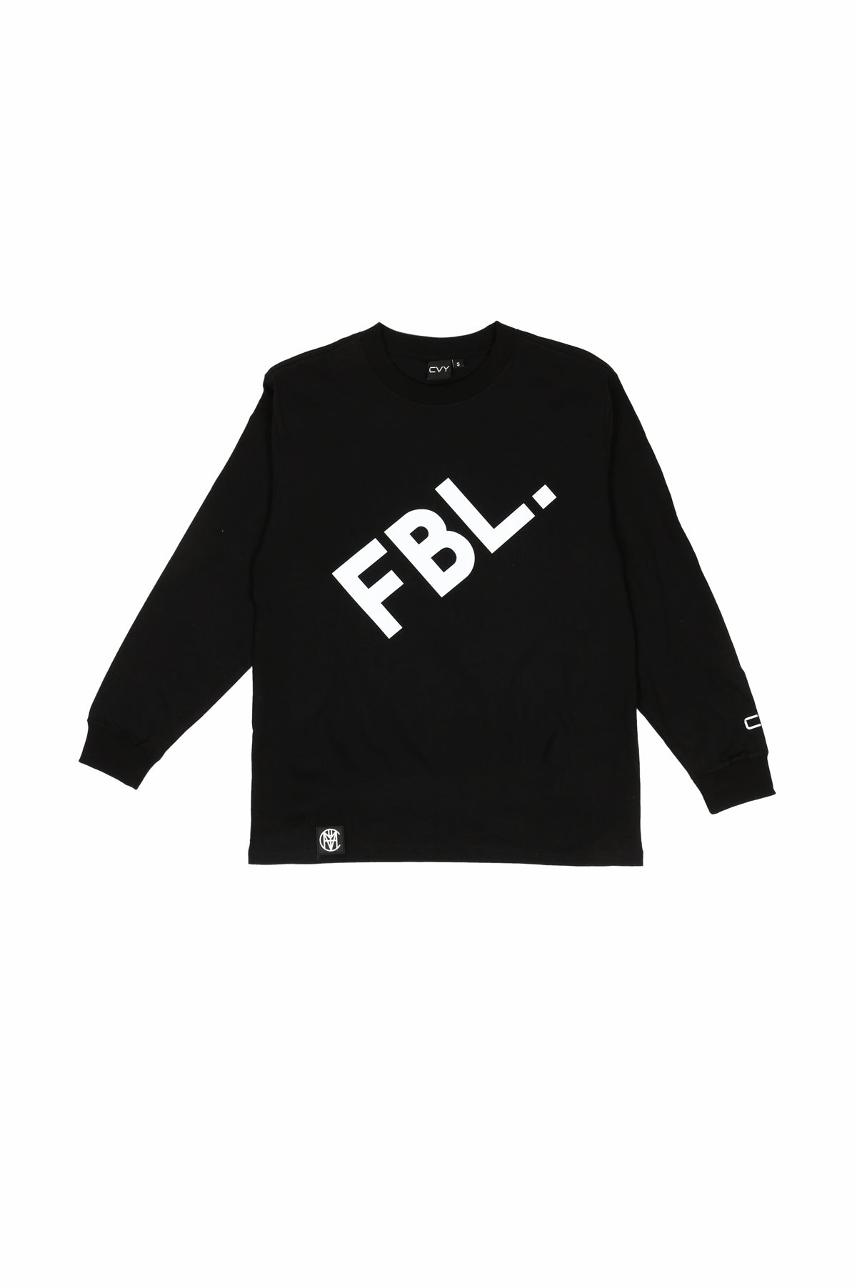 FBL. Youth Black Long Sleeve Shirt