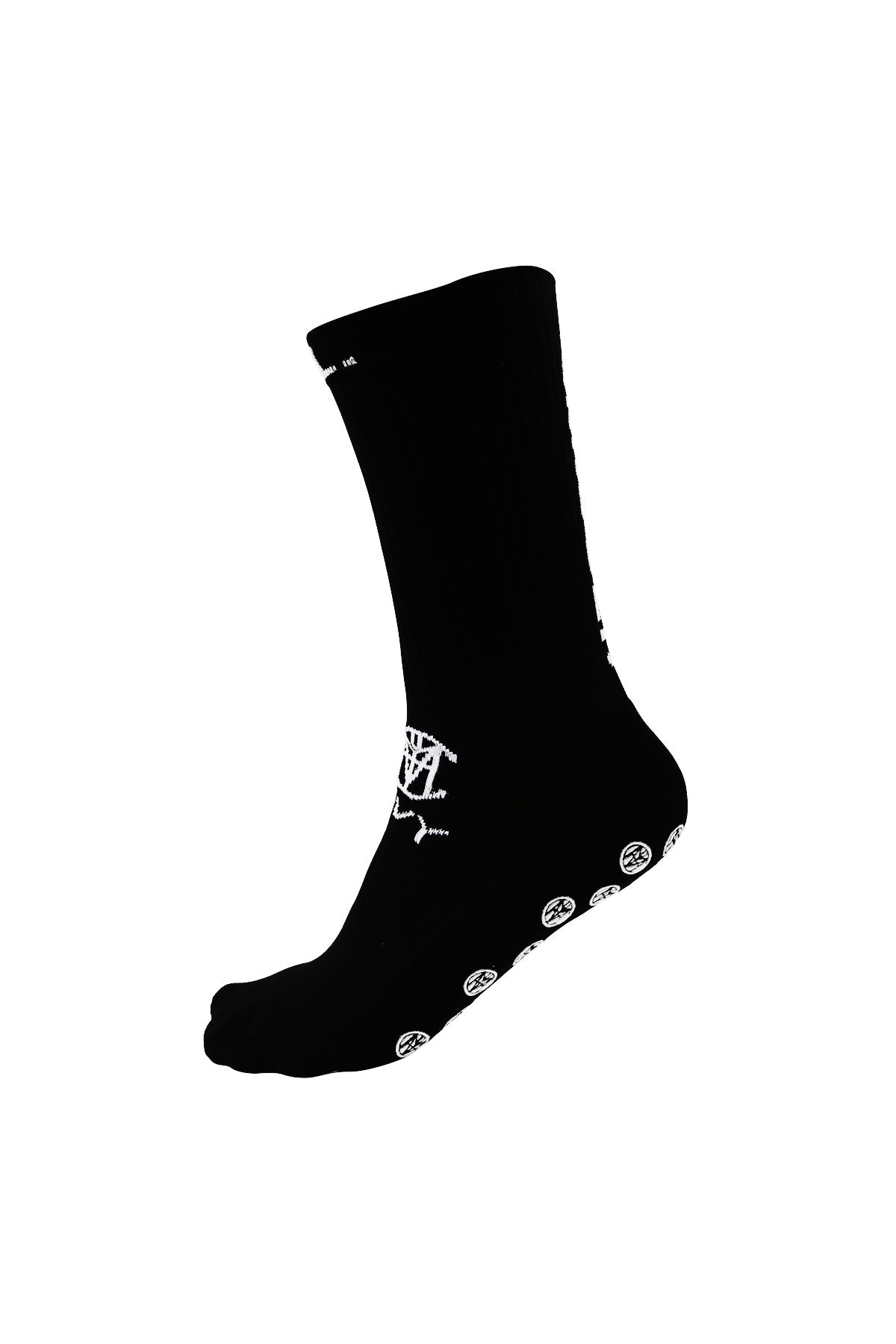 QCWQMYL Grip Socks for Men 1 Pairs Black Athletic Socks Non Skid Soccer  Socks Football Basketball Yoga Hospital Socks : : Clothing, Shoes  & Accessories