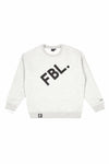 FBL. Heather Grey Crewneck