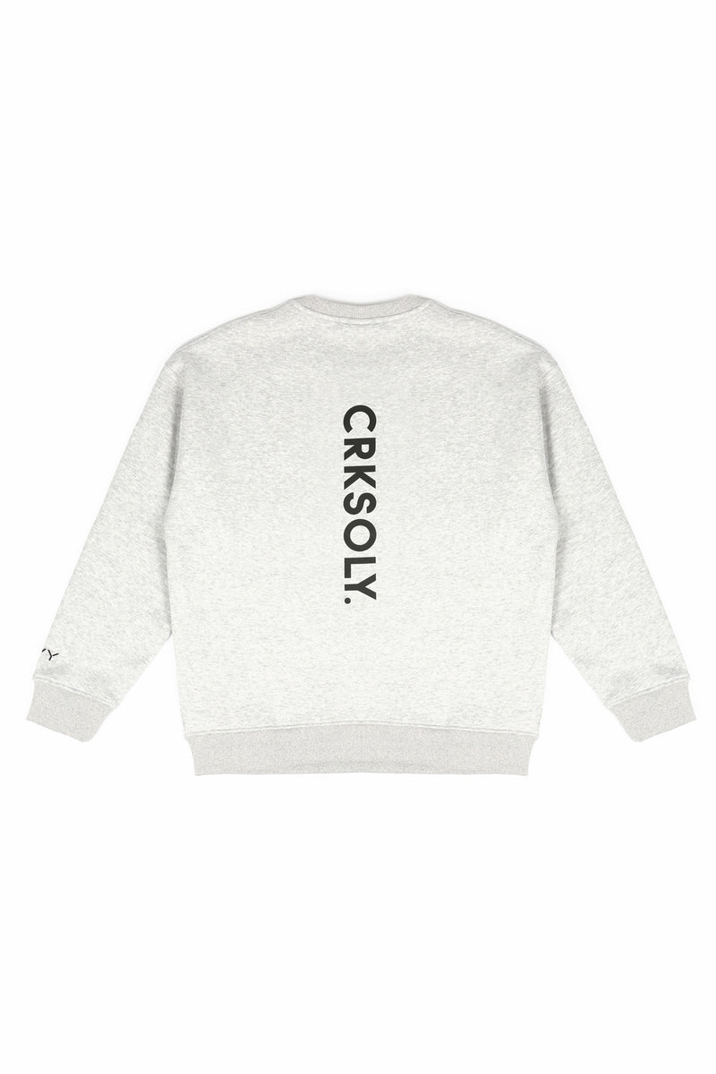 FBL. Youth Heather Grey Crewneck