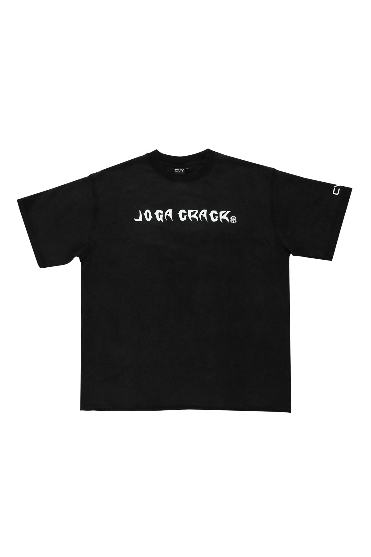 JOGA CRACK Black Oversize Tee