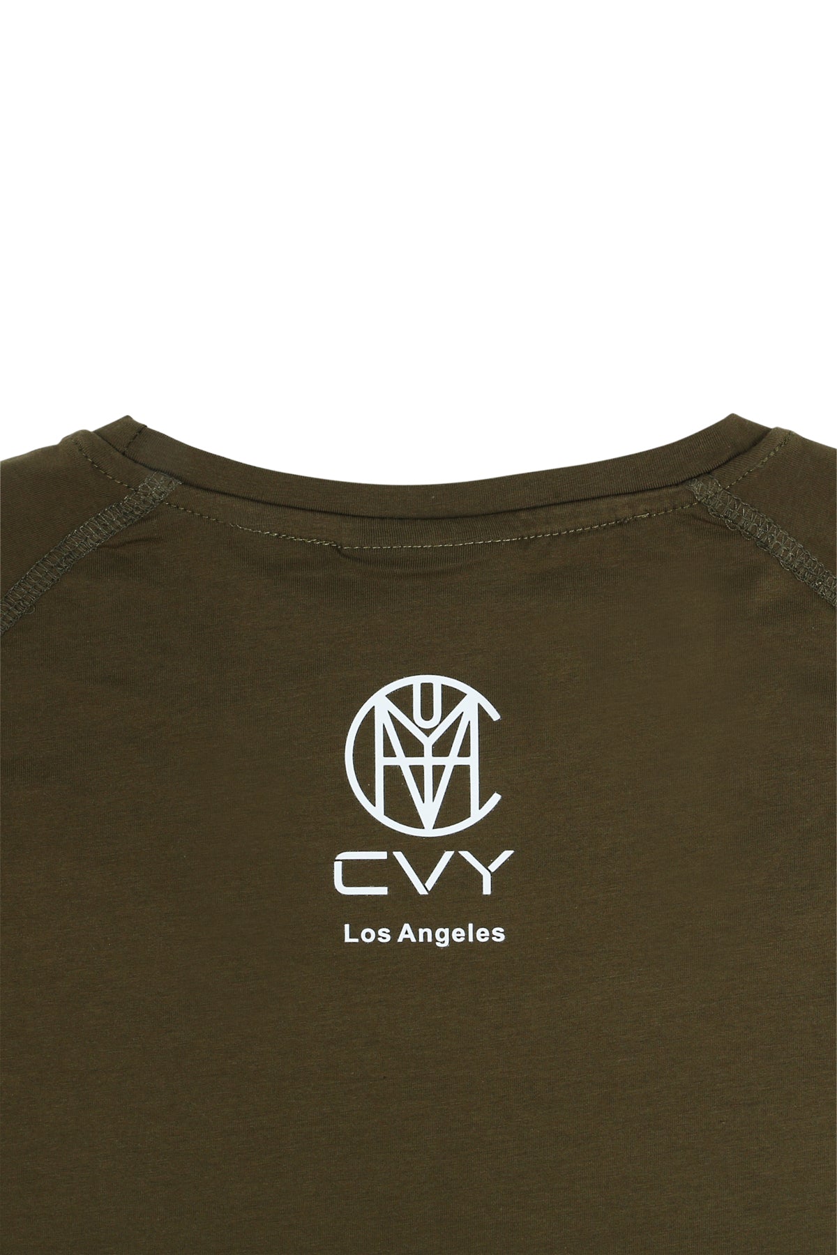 CRKSOLY. Military Green Cotton-Elastic Tee