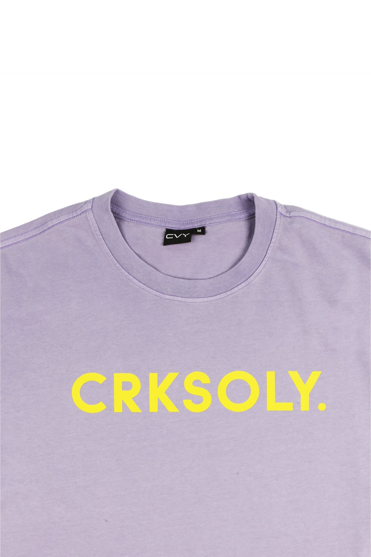 CRKSOLY. Light Purple Tee