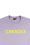 CRKSOLY. Light Purple Tee