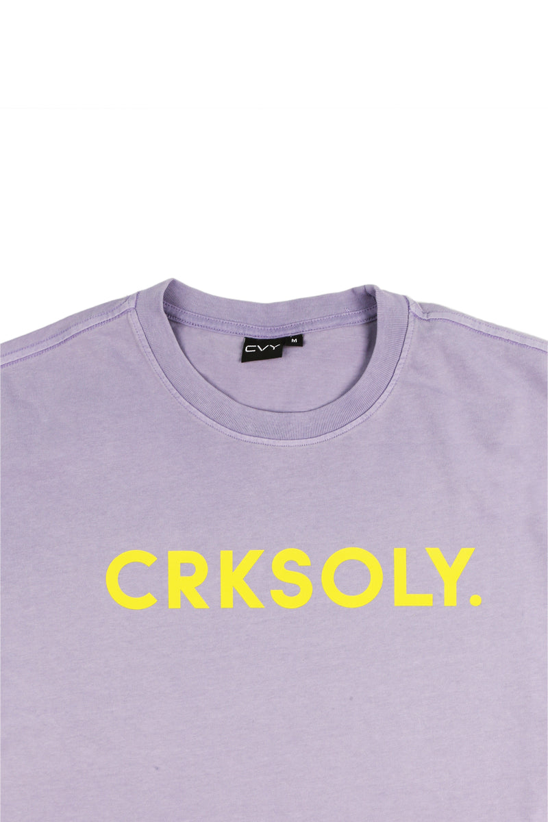 CRKSOLY. Camiseta violeta claro