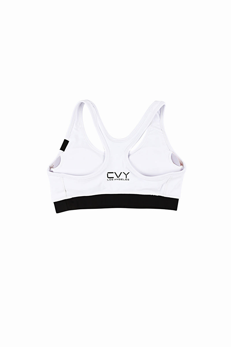 CRKSOLY. White Sport Bra