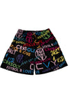 CRKSOLY. 5’ Monogram Shorts