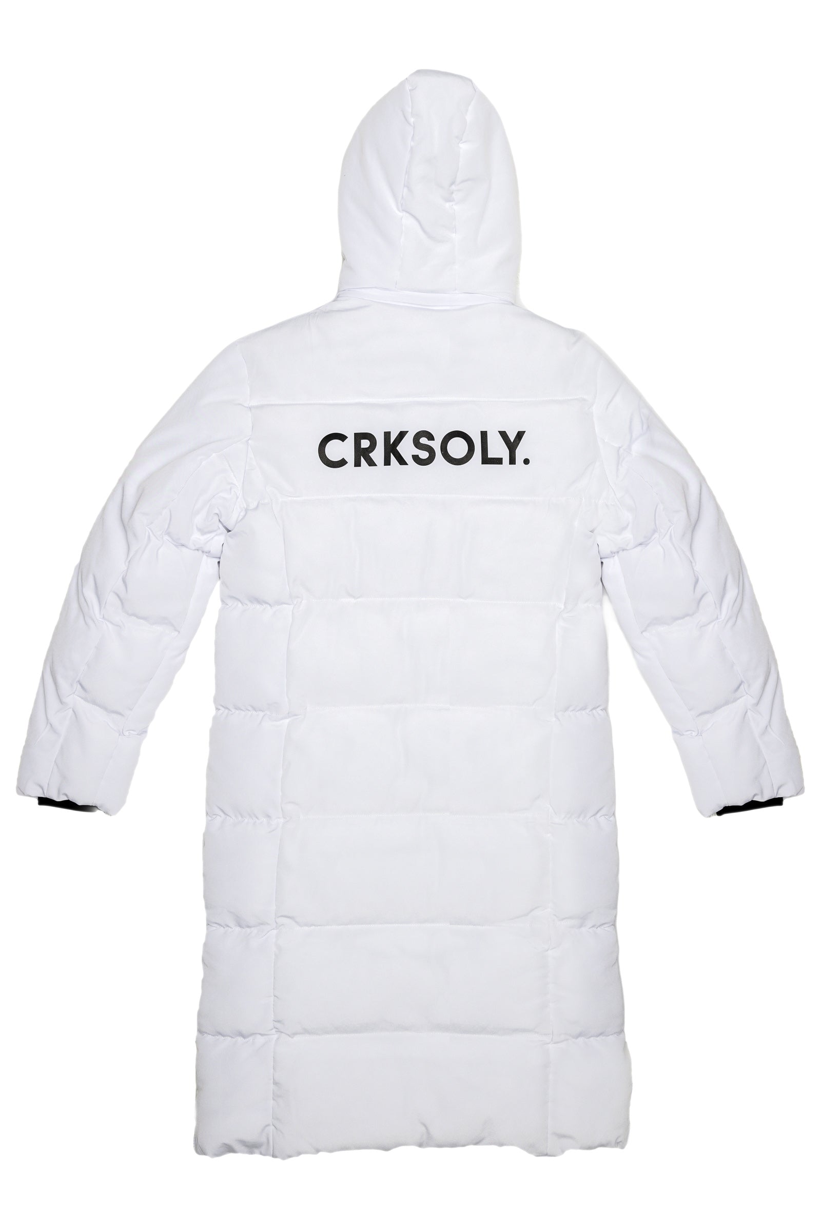 CRKSOLY. Parka de hielo blanca