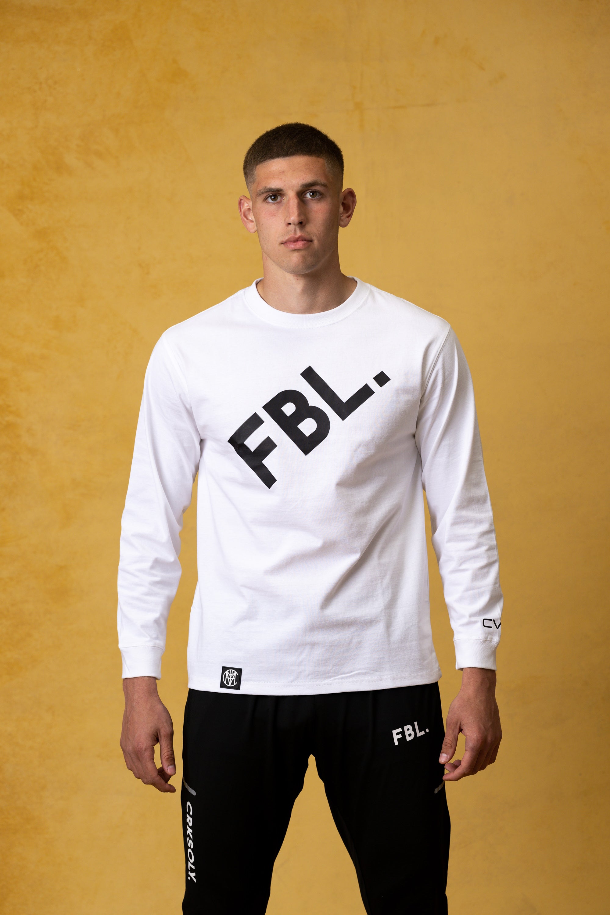 FBL. White Long Sleeve Shirt