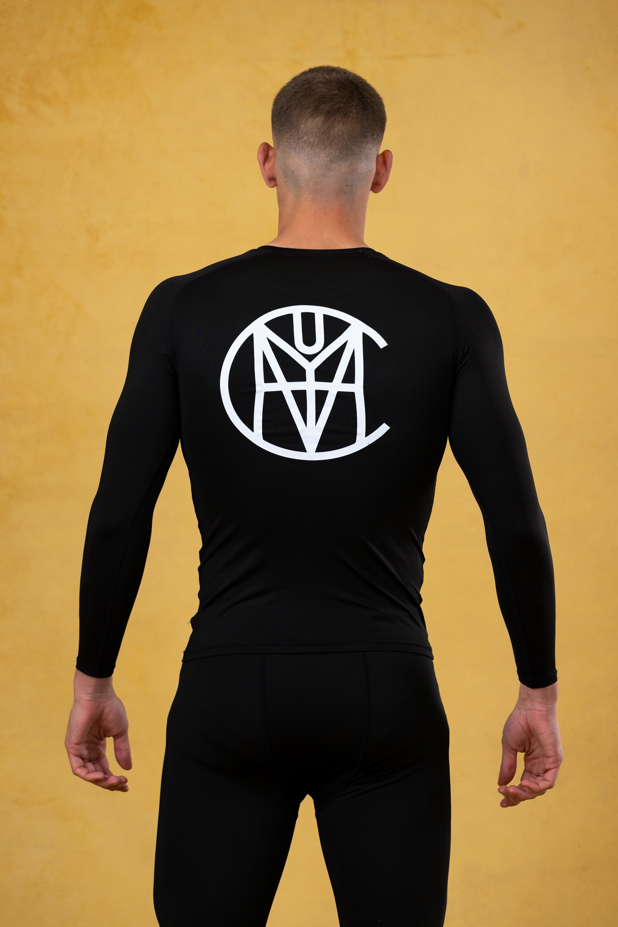 CRKSOLY. Black Compression Shirt