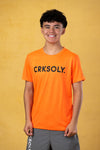 CRKSOLY. Camiseta de entrenamiento naranja para jóvenes