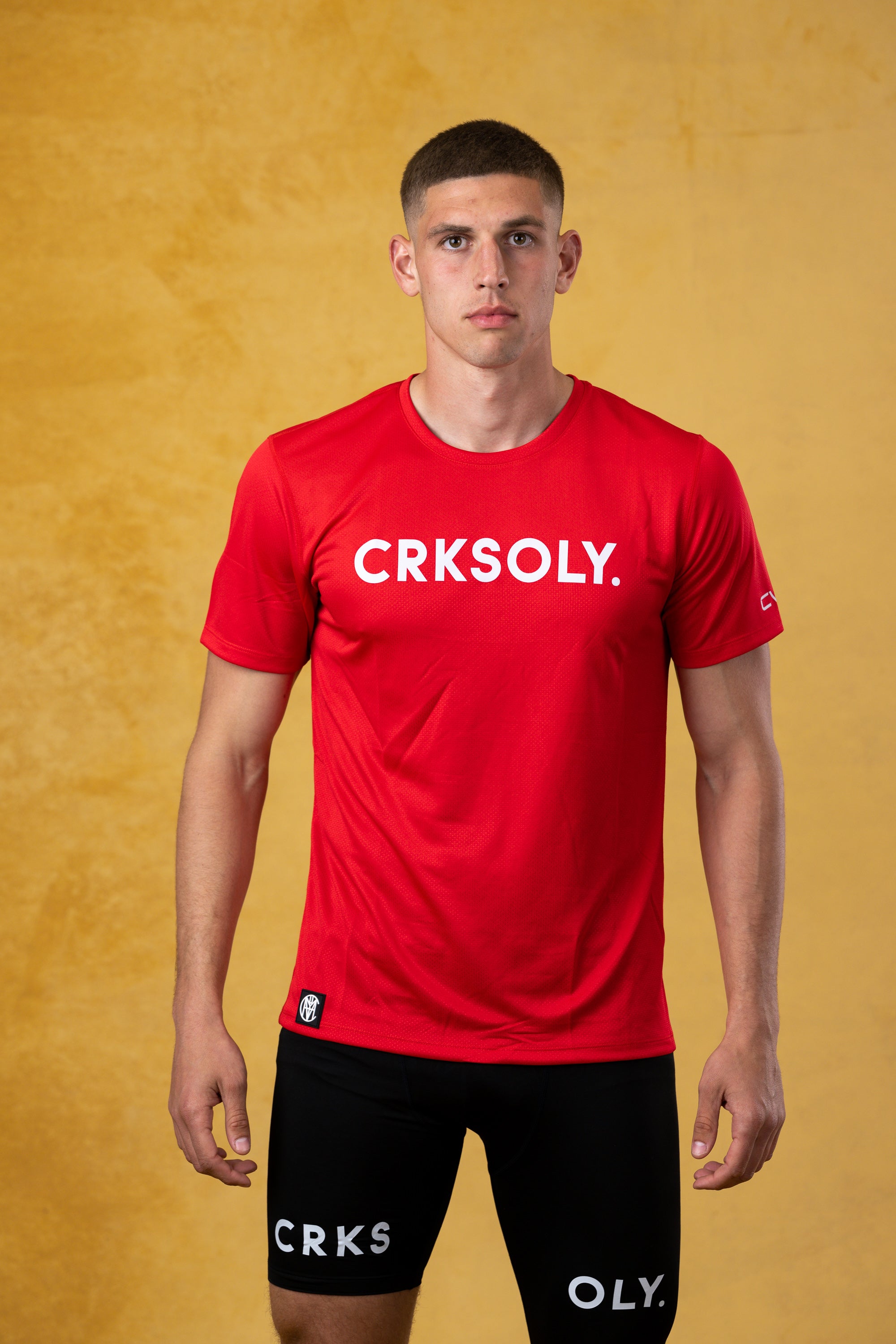 CRKSOLY. Camiseta de entrenamiento roja