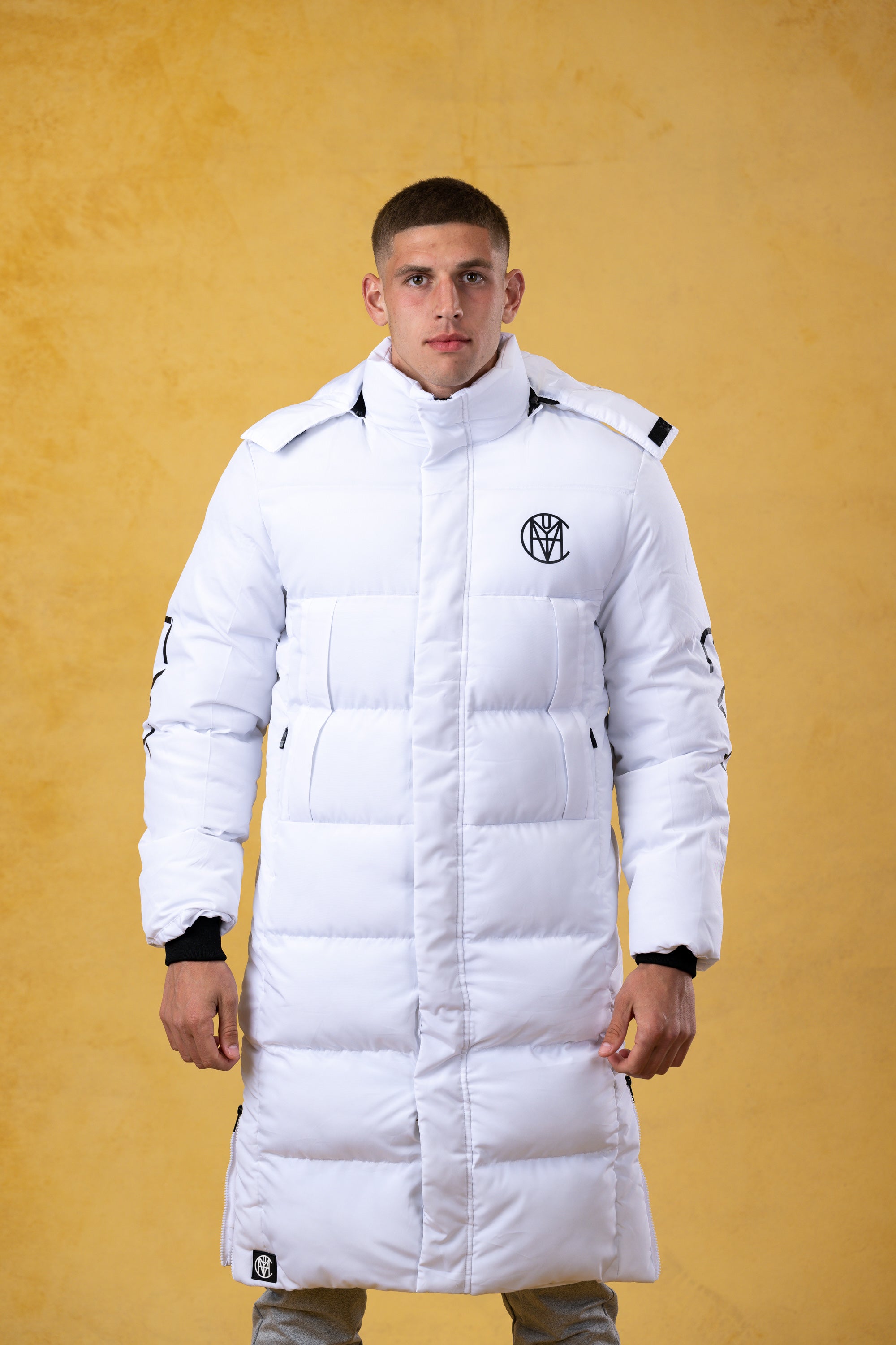 CRKSOLY. Parka de hielo blanca