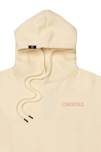 CRKSOLY. Men OFW Cream Hoodie