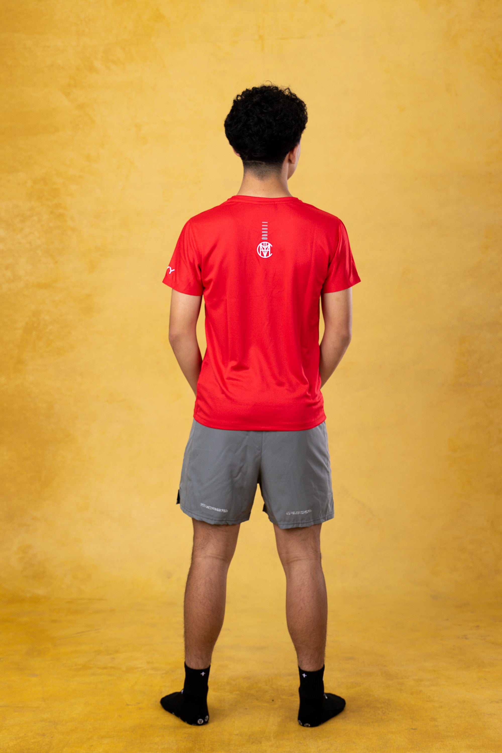 CRKSOLY. Youth Red Training Top