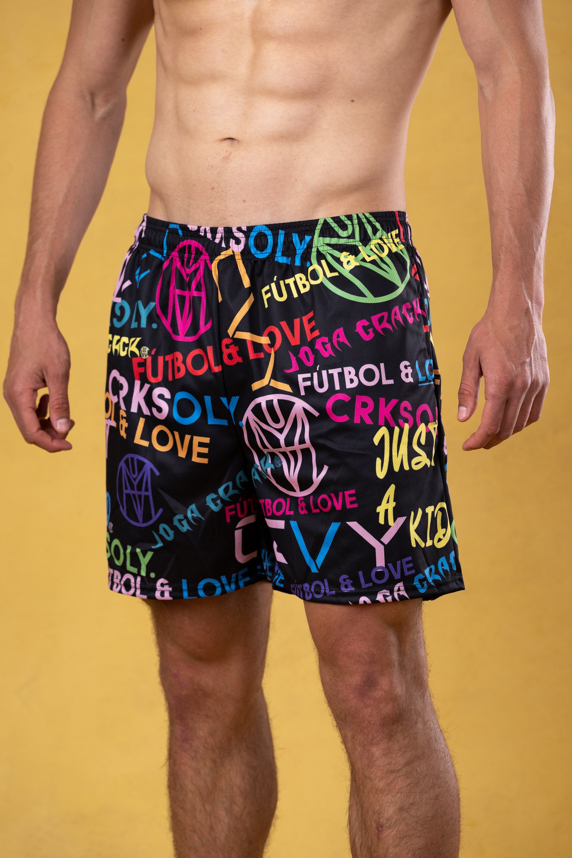 CRKSOLY. 5’ Monogram Shorts