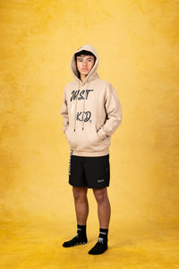 JUST A KID. Sand Youth Hoodie