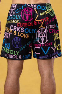 CRKSOLY. 5’ Monogram Shorts