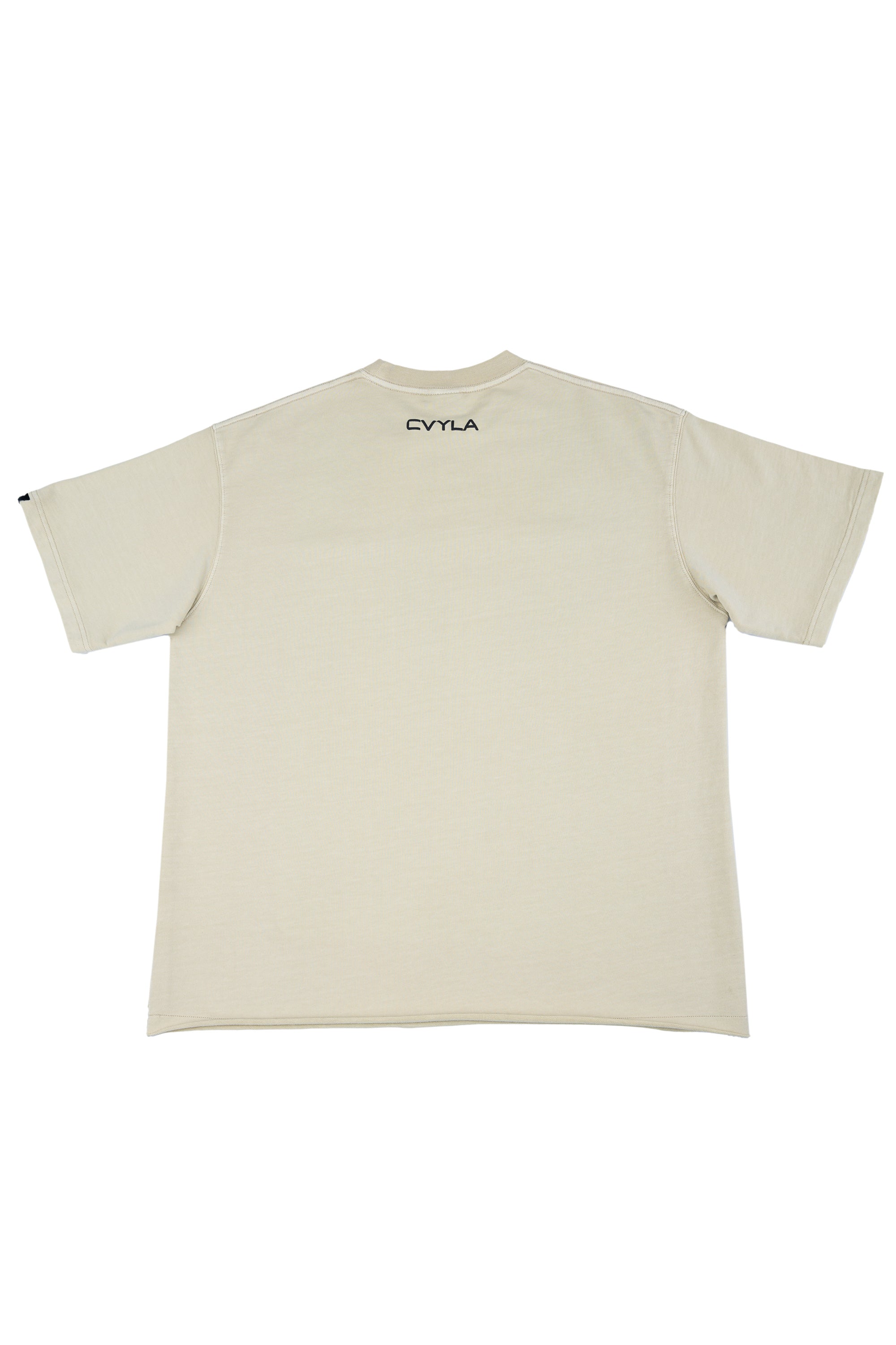 CVYLA Gray Apricot Tee