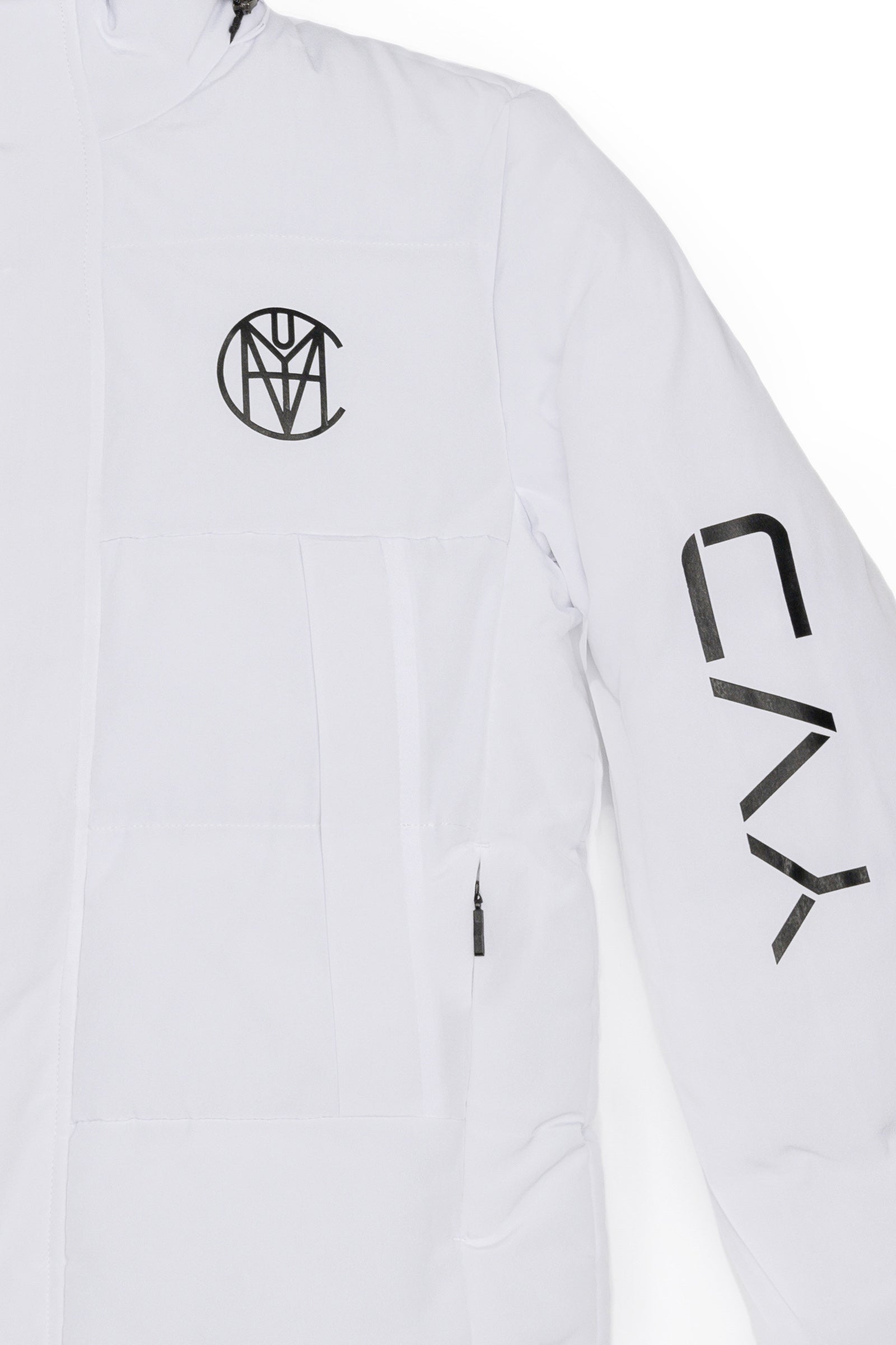 CRKSOLY. White Ice Parka