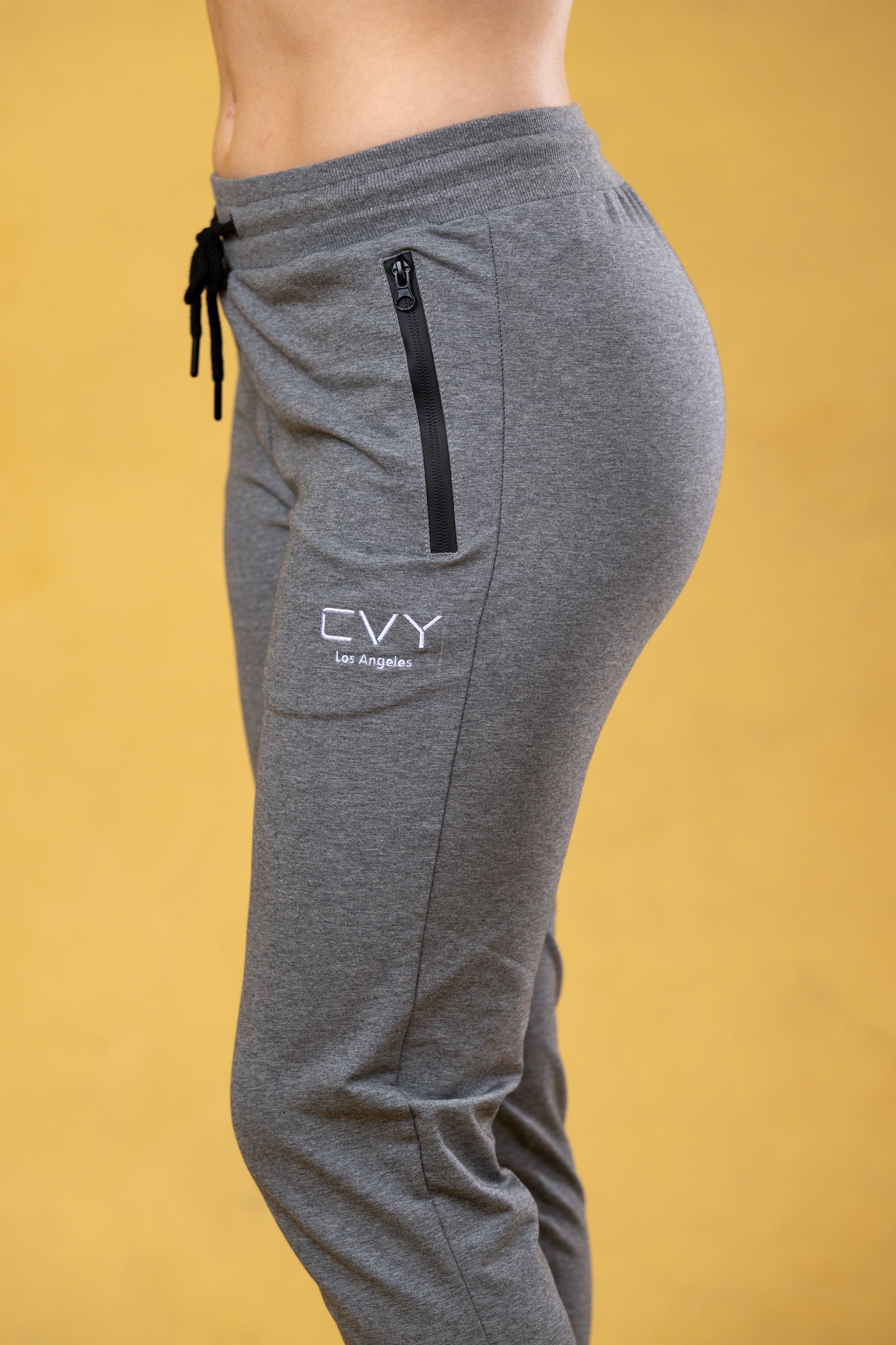 CVYLA Heather Grey Women Joggers