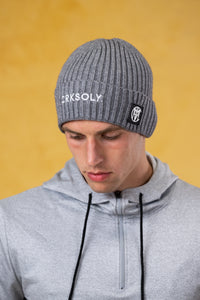 CRKSOLY. Gorro gris de estilo de vida