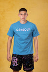 CRKSOLY. Sky Cotton Tee