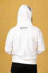 CRKSOLY. Youth White Hoodie