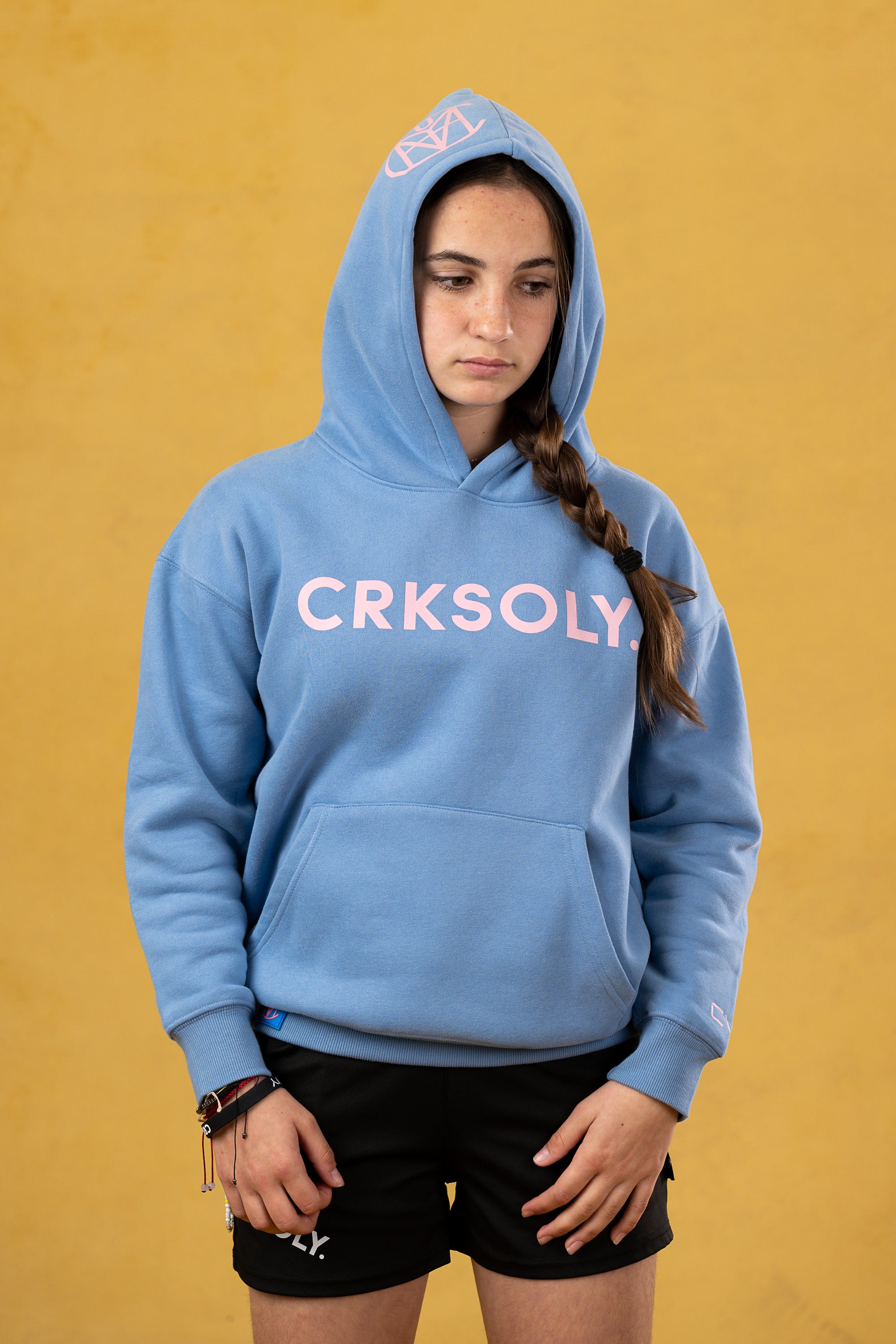 CRKSOLY. Youth Sky Hoodie