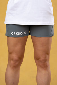 CRKSOLY. Pantalones cortos de mujer de matcha