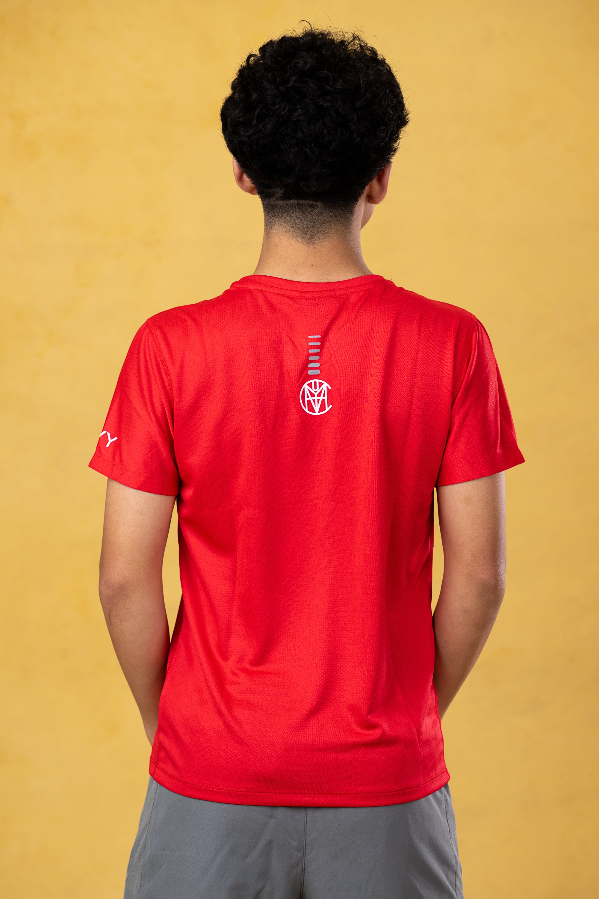 CRKSOLY. Youth Red Training Top