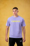 CRKSOLY. Camiseta violeta claro