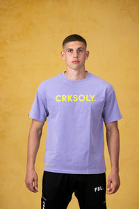 CRKSOLY. Camiseta violeta claro